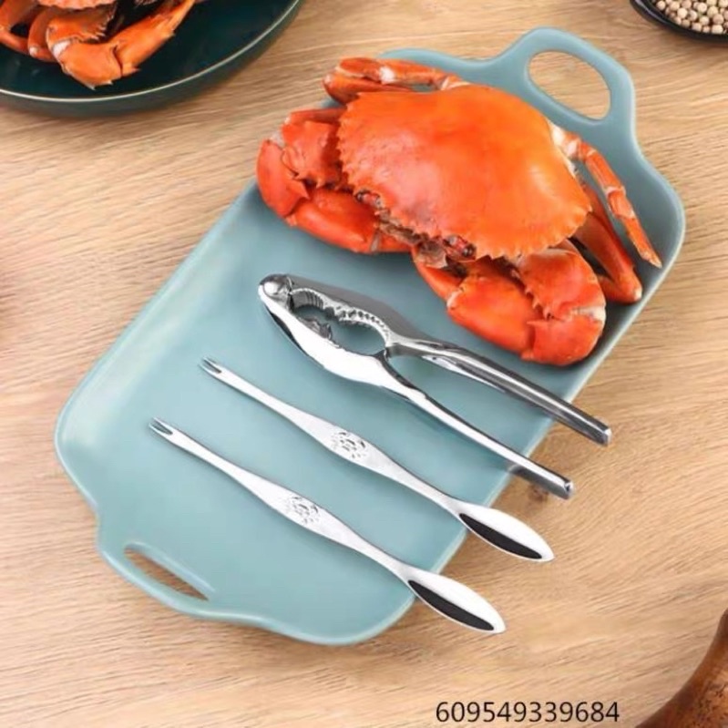 蟹鉗 蟹針 龍蝦鉗 螃蟹鉗 螃蟹夾 螃蟹神器 吃螃蟹 核桃鉗 蟹膏針 吃螃蟹 去蟹殼 蟹夾 鉗子