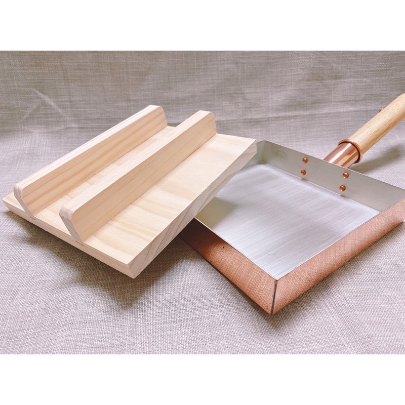 紅銅玉子燒  紅銅 日本製 台灣製 玉子燒 煎蛋 木蓋 玉子燒鍋