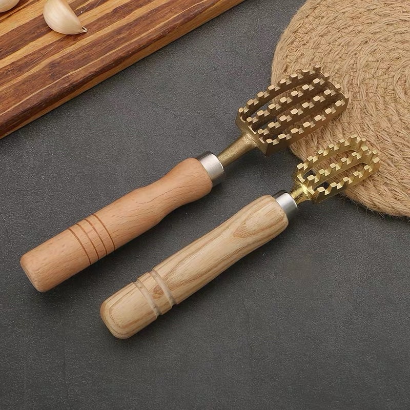 日本製 黃銅魚鱗刀 魚鱗刨 刮魚鱗 鱗片刀 水產 海鮮 魚販 日本料理