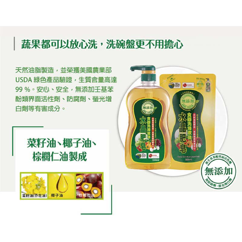 南僑水晶肥皂洗碗精