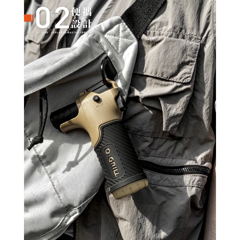 GJ-360U野營專家瓦斯噴槍O-GRILL